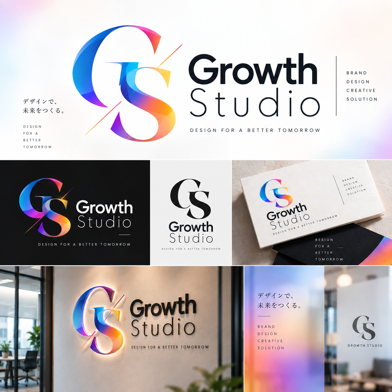Growth Studio~ロゴ 制作実績